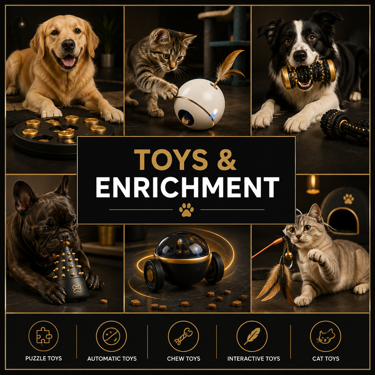 TOYS & ENRICHMENT