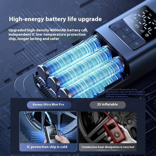 NovaLife AirPro rechargeable battery cell built for fast, reliable inflation